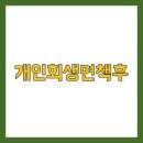 신용전제 | 개인회생 면책후 신용회복 2025