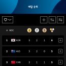 실시간 파리올림픽 종합순위 이미지