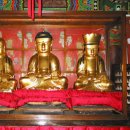 의령 수도사 석조아미타여래삼존상과 복장유물 이미지