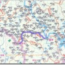 한남금북-부용지맥1, 감우리-지맥분기봉-가섭지맥분기점-부용산-못고개(19.02.04.월) 이미지