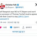 [Christian Falk] 랑닉, 바이언 감독직 거절! 오스트리아 국가대표 잔류 합의 이미지