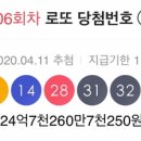 로또 906회 당첨결과(2020.4.11) 이미지