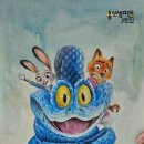 즐거운 색연필화 이미지