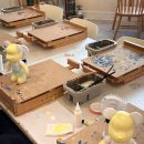 무인64 | 1월 원데이클래스 후기 | 평택 메종드로잉 무인화실 베어브릭 페인팅