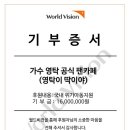 가수 영탁 팬카페, 월드비전에 후원금 1600만원 전달 이미지