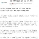 서울시민 대중교통요금 인상 80% 반대 이미지