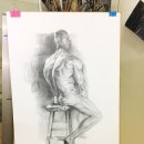 즐거운 유화 이미지