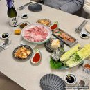 착한어물전 | 집들이 밥상 남해바다마차 대방어 과메기 뭉티기 곱창전골 마오타이