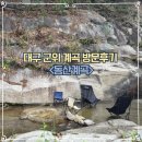 부어치킨 대구이천점 | 대구계곡 팔공산 동산계곡 물놀이 후기 : 물이 말라 발만 담그고 온 날