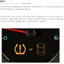 에쿠스vi TPMS경고등 타이어공기압센서 이미지