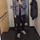 068 | 나이키 NSW 숏패딩 FB7369-068 매장 착용후기