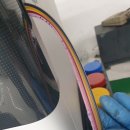 7221 | ​[수리]광주 북구 용봉동 HP무한잉크 프린터 HP7740 프린터 헤드 수리 및 잉크 공급 시스템 점검수리 후기