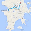 푸켓쇼- 시암니라밋쇼 위치 지도/푸켓타운 테스코 로터스 할인점에서 3킬로미터 거리 이미지