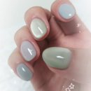 쉬머네일 (Shimmer Nail) | 👉 [제니 민트네일 따라잡기💅] 여름 손끝 힐링 끝! ✨대전 유성 단골 네일샵 후기 (네일그대와)