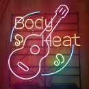 캔버스 네온사인 제작 이미지