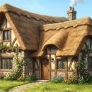 Day242 , cottage , cottage cheese, cottage industry, cottage pie, thatched cottage, summer...