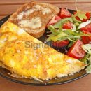 omelette (오믈렛, 계란말이 음식, (말아서) 오므렸다) 어원 이미지