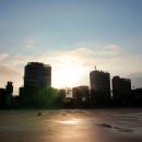 아침의 바다 이미지