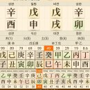 만세력 어플에서 대운세운을 보는 법 이미지