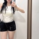에트오소메 나폴레옹 다이애그널 지퍼 숏 팬츠 2사이즈 후기