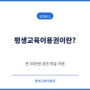 평생교육 배달강좌 1기-핸드폰사용기초 | 평생교육이용권 신청 방법 누리집 대상 사용처 안내