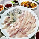 부산 자갈치시장 회센터 용호상회 돌돔 도다리회
