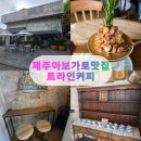 트라인 | [폐업] 제주 동쪽 카페 트라인커피 엔틱한 분위기와 아몬드 아포가토 후기 내돈내산