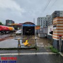 공장 주유소 행복충전소 차량 출입 안전사고 예방 경광등 경보등 설치 이미지