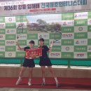 2024 강릉 임해배 전국 테니스대회 개나리부 결과 이미지