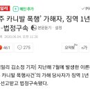 제주도 카니발 폭행사건 가해자 법정구속 징역 1년 6개월 선고 이미지