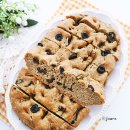 GS25 허브올리브점 | K-허브 달래 블랙올리브 포카치아 레시피 다이어트 호밀빵