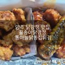 꿀송이닭강정 | 양주 닭강정 맛집 꿀송이닭강정 닭똥집튀김 솔직후기
