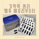 메모리멍 | 헬퓨 메모리 부스터, 기억력관리템 뇌영양제 후기