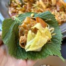 부대찌개와삼겹살연구소 | 성수 맛집 완백부대찌개 삼겹살 성수낙낙점 완백콩삼 2인 후기｜깻잎 쌈 싸먹으면 맛도리