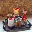 함평나비(광주)휴게소 | 광주 근교 대형 카페 함평나비카페 파르페 딸기라떼 추천