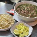 꾸이닭야식 | 호치민 여행 밤 늦게까지 하는 24시 쌀국수 맛집 Pho Quynh 포꾸인｜1군