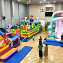 수원초등학교 | 수원 초등학교 실내 에어바운스 행사 🎪 대형슬라이드 + 중형에어바운스 2개 대여 후기 | 예스바운스