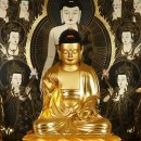 진주 월명암 목조아미타여래좌상 이미지