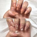 경성피어싱 | 홍대 네일레브빈 요즘 유행하는 크롬하츠네일 & 밤비네일 받아보기!