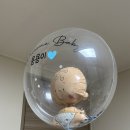 크리스탈벌룬 | 청라 크리스탈벌룬 베이비샤워 풍선 주문 제작 후기