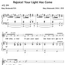 Rejoice! Your Light Has Come / 기뻐하라 주 오신다 (Mary McDonald) [CEFC] 이미지