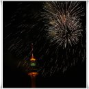 두류공원 대구육상선수권대회 개막식 불꽃축제 이미지