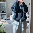 PK소프트 | 아뜰리에러브송 PK hoodie jacket - navy 내돈내산 후기