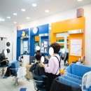 남성컷트샵블루 이미지