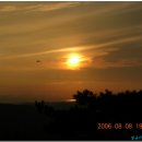 황금빛 노을 이미지