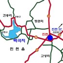 충북진천 백곡지 가는길 이미지