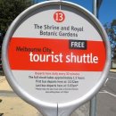 [호주여행정보:멜번생활정보] 호주 멜버른 서클무료트램 및 서틀 무료버스 이용법 안내 및 순환지역 교통안내도 이미지
