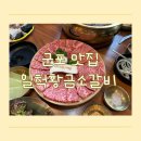 황금마을 | 군포 삼성마을 맛집 일척황금소갈비 살살 녹는 소고기 먹고 온 후기 주차 아기의자 있음