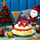 크리스마스 케이크 만들기 이미지