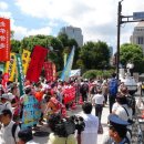 일, 오키나와 10만명 반미시위...도쿄는 국회 포위 이미지